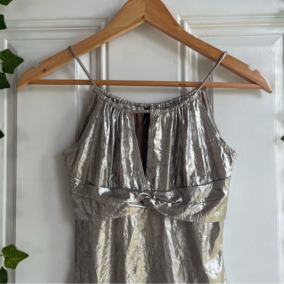 vintage pop silver top halter - Picture 3 of 5